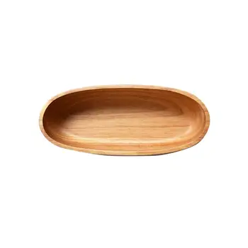 1 PC Wooden Plate Sturdy Oval Natural Delicate Serving Plate Serving Dish Food Tray for Dessert Snack Fruit
1 PC Wooden Plate Sturdy Oval Natural Delicate Serving Plate Serving Dish Food Tray for Dessert Snack Fruit