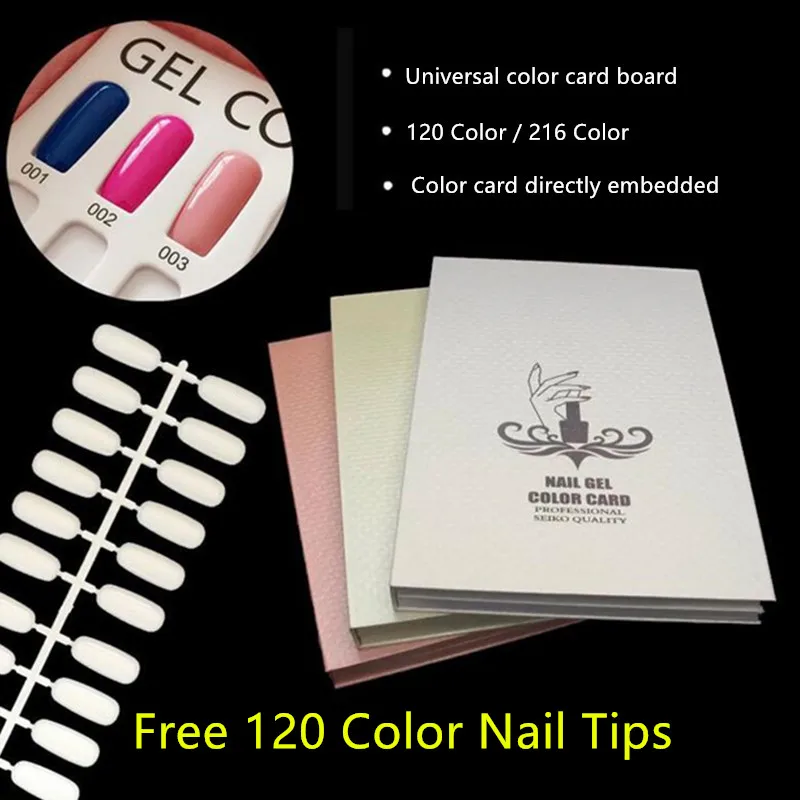 120/216 Color Nail Art Tools Model Nail Gel Polish Color Display Box Book Dedicated Card Chart Nails Showing Shelf 15#
120/216 Color Nail Art Tools Model Nail Gel Polish Color Display Box Book Dedicated Card Chart Nails Showing Shelf 15#