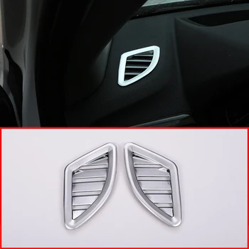 For BMW X1 F48 2016 2017 2018 X2 F47 2018 Car Accessories ABS Matte Chrome Dashboard AC Outlet Vent Cover Trim 
For BMW X1 F48 2016 2017 2018 X2 F47 2018 Car Accessories ABS Matte Chrome Dashboard AC Outlet Vent Cover Trim