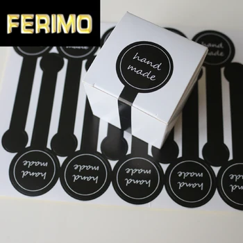 100Pcs Long Style "HAND MADE" Black Handmade Cake Packaging Sealing Label carft paper Sticker Baking DIY Gift Box Stickers
100Pcs Long Style "HAND MADE" Black Handmade Cake Packaging Sealing Label carft paper Sticker Baking DIY Gift Box Stickers