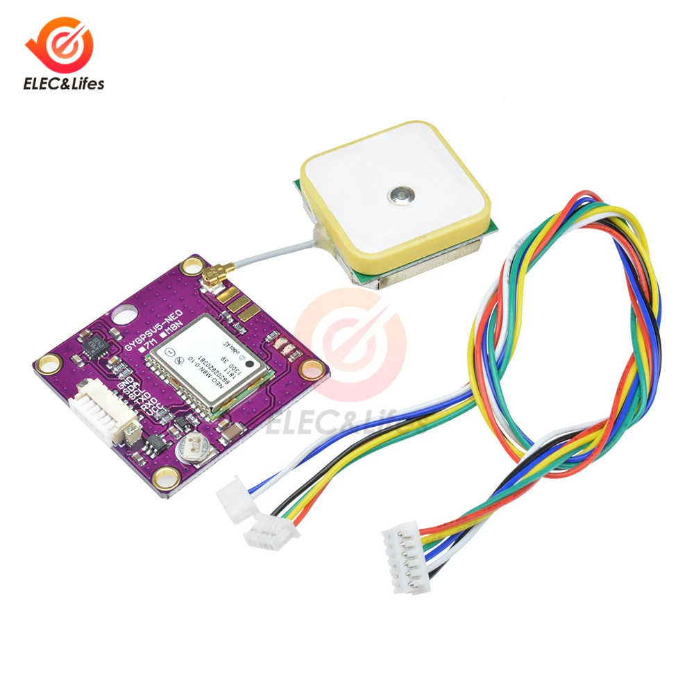 Micro GYGPSV5-NEO M8N NEO-M8N GPS Module with Triple Band Antenna HMC5983 for Pixhawk APM flight controller model aircraft parts
Micro GYGPSV5-NEO M8N NEO-M8N GPS Module with Triple Band Antenna HMC5983 for Pixhawk APM flight controller model aircraft parts