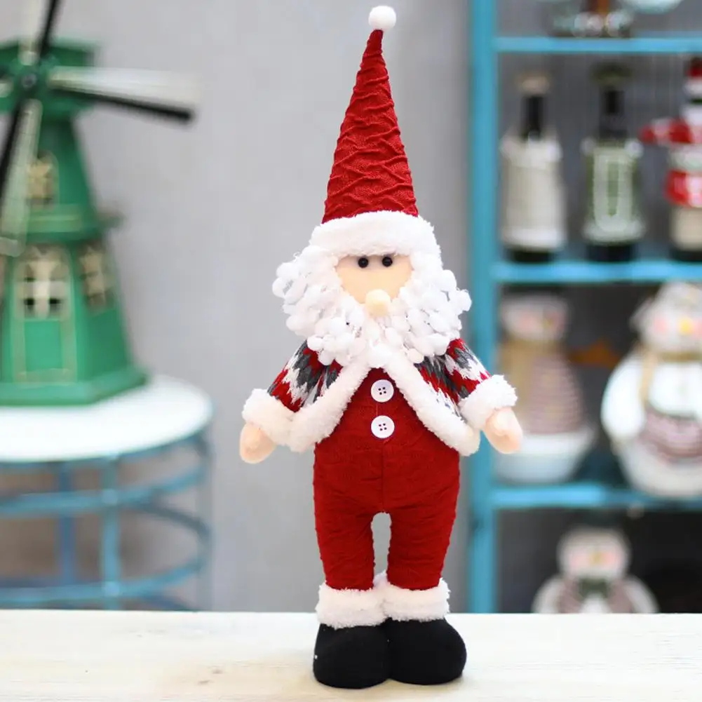 innovative reindeer snowman santa claus big dolls kids gift