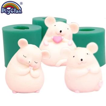 3D Simulation Mouse Chocolate Silicone Mold For Cake Topper Decoration Candle Making Form 2020 New Year Animal Craft Resin Molds
3D Simulation Mouse Chocolate Silicone Mold For Cake Topper Decoration Candle Making Form 2020 New Year Animal Craft Resin Molds