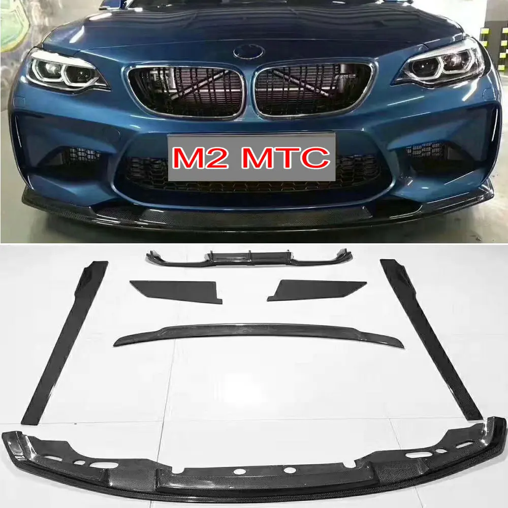M2 MTC bodykit auto car carbon fiber body kits for BMW M2 MTC bodykit front lip + rear diffuser + side skirts + rear spoiler
M2 MTC bodykit auto car carbon fiber body kits for BMW M2 MTC bodykit front lip + rear diffuser + side skirts + rear spoiler