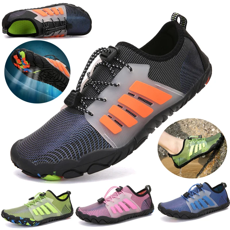 Couple Quick-Drying Swimming Shoes, Outdoor Surfing, Beach Play , Men's Five-finger Diving Shoes, Upstream Fishing Shoes, Women
Couple Quick-Drying Swimming Shoes, Outdoor Surfing, Beach Play , Men's Five-finger Diving Shoes, Upstream Fishing Shoes, Women