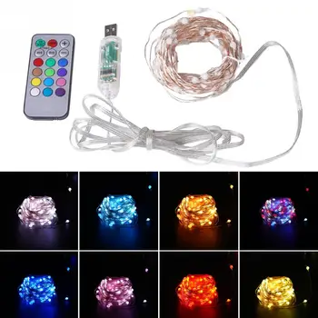 LED String Licht Copper Wire Port Indoor Outdoor With Remote Control Home Decor Waterproof USB Rope Light 10 M
LED String Licht Copper Wire Port Indoor Outdoor With Remote Control Home Decor Waterproof USB Rope Light 10 M