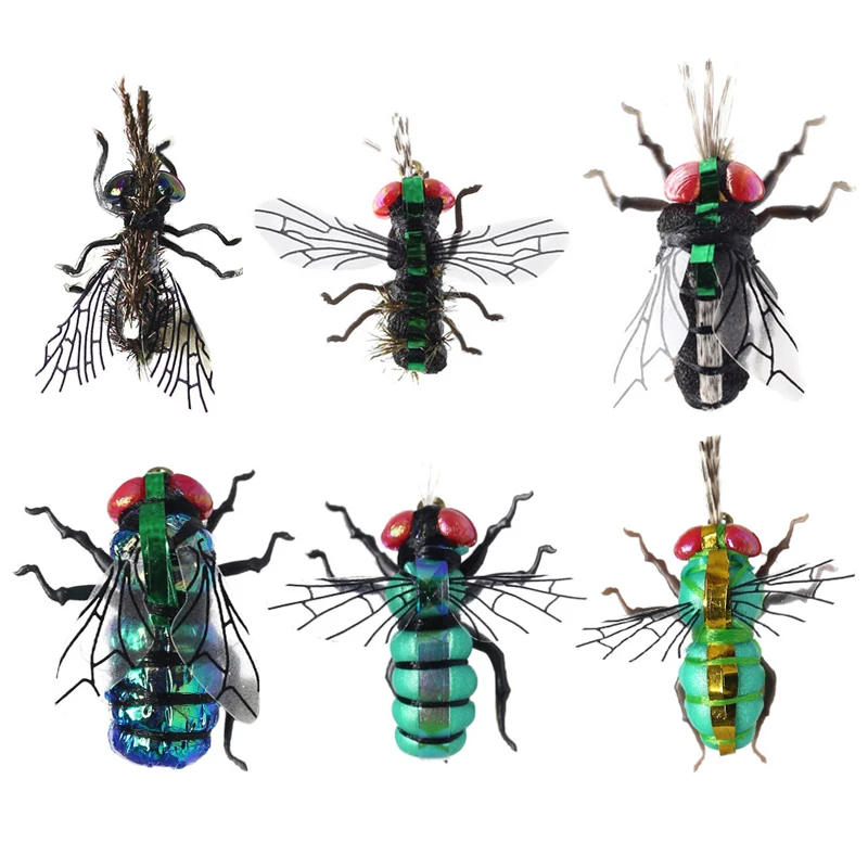 YAZHIDA Fly Fishing Flies 12pcs Artificial Housefly Mosquito Realistic Insect Lure For Trout
YAZHIDA Fly Fishing Flies 12pcs Artificial Housefly Mosquito Realistic Insect Lure For Trout