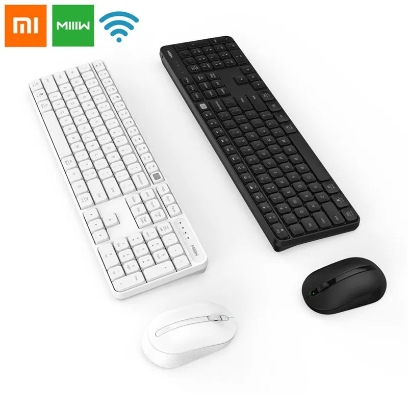 Original Xiaomi Miiiw Wireless Keyboard 104 Key 2.4GHz Wireless Wireless Dual Model For Windows Mac Portable Keyboard Mouse Set
Original Xiaomi Miiiw Wireless Keyboard 104 Key 2.4GHz Wireless Wireless Dual Model For Windows Mac Portable Keyboard Mouse Set
