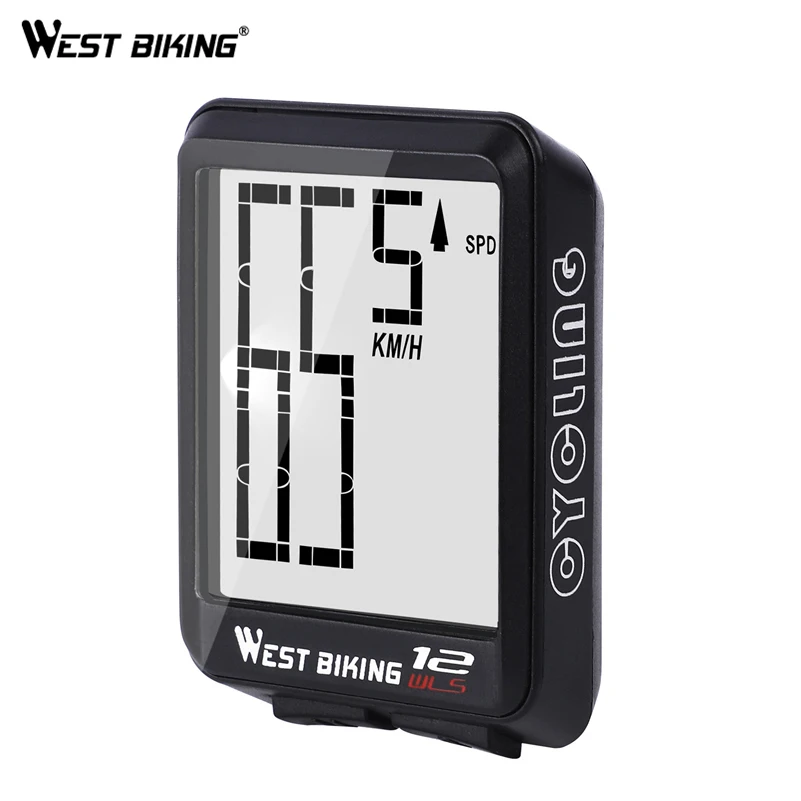 WEST BIKING Waterproof LCD Wireless Bicycle Computer Multi-function LED Digital Rate Bicycle Computer Odometer Speedometer
WEST BIKING Waterproof LCD Wireless Bicycle Computer Multi-function LED Digital Rate Bicycle Computer Odometer Speedometer