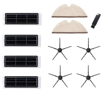 Activated Charcoal Filters+Full-Wool Rags+Cleaning Brush+5-Arm Side Brushes for XIAOMI Roborock S50 Vacuum Cleaner Parts 
Activated Charcoal Filters+Full-Wool Rags+Cleaning Brush+5-Arm Side Brushes for XIAOMI Roborock S50 Vacuum Cleaner Parts