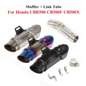 Motorcycle Slip on CBR500R CB500F CB500X Exhaust Tube Muffler Modified Escape 51mm Connect Pipe for Honda CBR500R CB500F CB500X
Motorcycle Slip on CBR500R CB500F CB500X Exhaust Tube Muffler Modified Escape 51mm Connect Pipe for Honda CBR500R CB500F CB500X