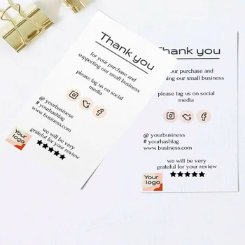 Custom Minimal Modern Business Thank You card, Mini Thank You For Your Order Cards, Small Business Thank You Package
Custom Minimal Modern Business Thank You card, Mini Thank You For Your Order Cards, Small Business Thank You Package