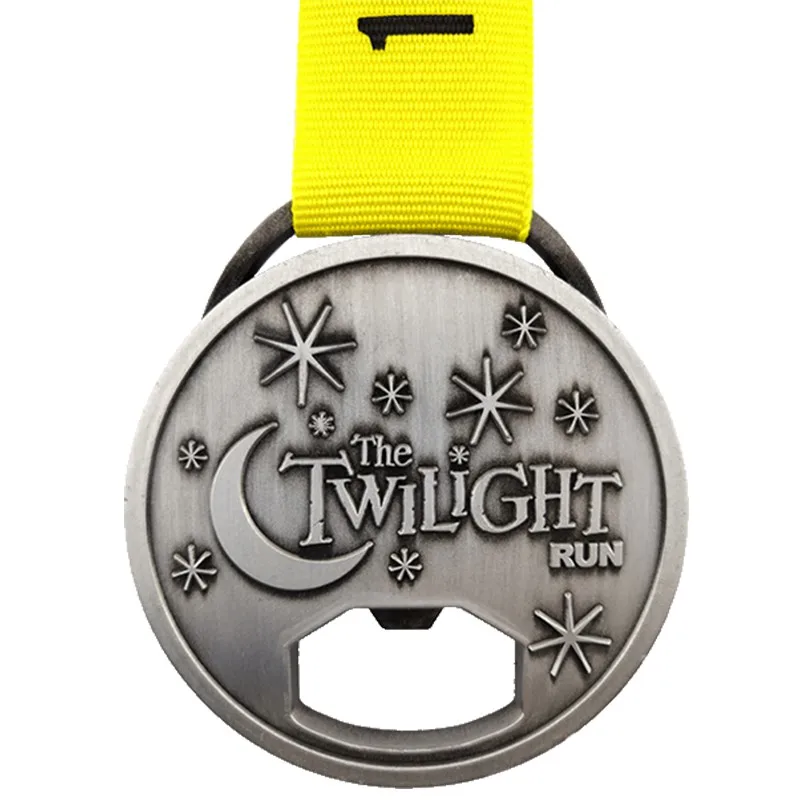 

2.5 Inches Cut Out Customize Zinc alloy Running Sports Medal