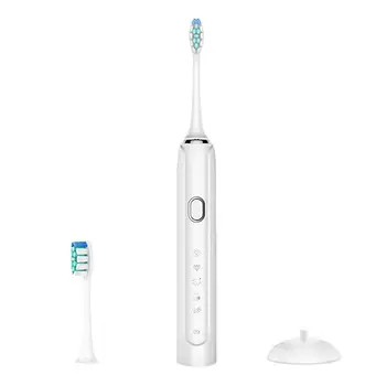 Electric Toothbrush Sonic Vibration Toothbrush Inductive Charging IPX7 Waterproof Soft Toothbrush Adult Electric Toothbrush
Electric Toothbrush Sonic Vibration Toothbrush Inductive Charging IPX7 Waterproof Soft Toothbrush Adult Electric Toothbrush