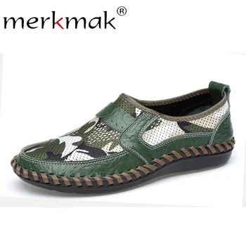 Merkmak 2020 Summer Mesh Men Shoes Breathable Shoes For Mens Casual Shoes Man Soft Comfortable Breathable Loafers Big Size 38-47
Merkmak 2020 Summer Mesh Men Shoes Breathable Shoes For Mens Casual Shoes Man Soft Comfortable Breathable Loafers Big Size 38-47