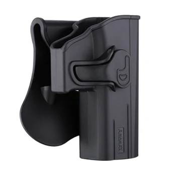 Amomax Adjustable Tactical Holster for CZ Shadow 2 Blaster - Black Right-handed (Standard only with waist plate
Amomax Adjustable Tactical Holster for CZ Shadow 2 Blaster - Black Right-handed (Standard only with waist plate