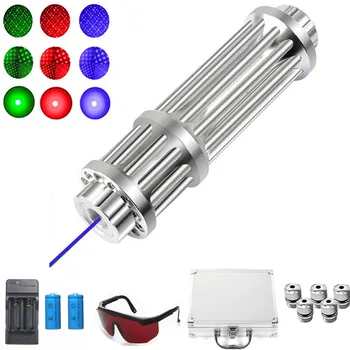 High Powerful Blue Laser Torch 450nm 10000m Focusable Green Red Laser Pointer pen Flashlight burn match candle lit cigarette
High Powerful Blue Laser Torch 450nm 10000m Focusable Green Red Laser Pointer pen Flashlight burn match candle lit cigarette