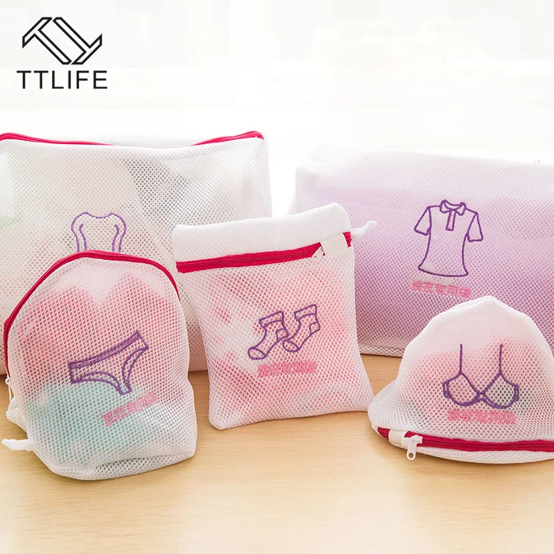 Zippered Mesh Laundry Wash Bags Foldable Delicates Lingerie Bra Socks Underwear Washing Machine Clothes Protection Net Basket
Zippered Mesh Laundry Wash Bags Foldable Delicates Lingerie Bra Socks Underwear Washing Machine Clothes Protection Net Basket