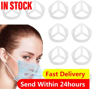 10pcs In stock Plastic Face Mask Holder Mask Accessories Reusable Mask Bracket Increases Breathing Space Washable mascarillas
10pcs In stock Plastic Face Mask Holder Mask Accessories Reusable Mask Bracket Increases Breathing Space Washable mascarillas