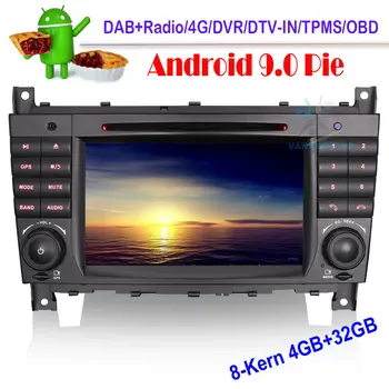 7"Android 9.0 Auto Radio Bluetooth Car Multimedia Player DAB+WIFI GPS NAVI for Mercedes C-Class W203 S203 CLC Class CLC W203 CLC
7"Android 9.0 Auto Radio Bluetooth Car Multimedia Player DAB+WIFI GPS NAVI for Mercedes C-Class W203 S203 CLC Class CLC W203 CLC