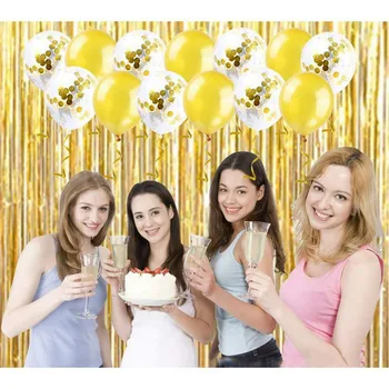 Table Runner Rose Gold Confetti Balloon 12-inch Table Runner Set Birthday Party Balloon Anniversary Wedding Balloon Decoration 
Table Runner Rose Gold Confetti Balloon 12-inch Table Runner Set Birthday Party Balloon Anniversary Wedding Balloon Decoration