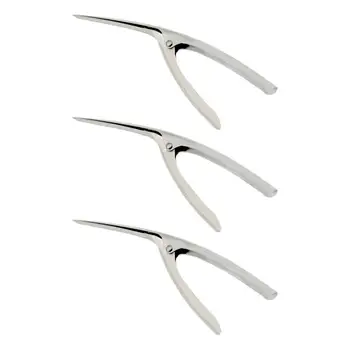 3 Pack-Professional Stainless Steel Shrimp/Mantis Shrimp Peeling- Shrimp Prawn Peeler Shrimp Deveiner Peel Device Creative Kitch 
3 Pack-Professional Stainless Steel Shrimp/Mantis Shrimp Peeling- Shrimp Prawn Peeler Shrimp Deveiner Peel Device Creative Kitch