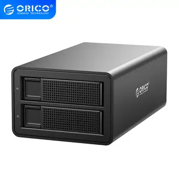 ORICO 35 Series 2 bay 3.5'' USB3.0 to SATA With RAID HDD Docking Station Aluminum HDD Enclosure 48W Power Adapter Support UASP
ORICO 35 Series 2 bay 3.5'' USB3.0 to SATA With RAID HDD Docking Station Aluminum HDD Enclosure 48W Power Adapter Support UASP