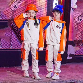 Children's Hip-hop Dance Costumes Boys Sweater Loose Hiphop Pants Girls Ballroom Dancing Clothes Jazz Modern Stage Wear DQS3798 
Children's Hip-hop Dance Costumes Boys Sweater Loose Hiphop Pants Girls Ballroom Dancing Clothes Jazz Modern Stage Wear DQS3798