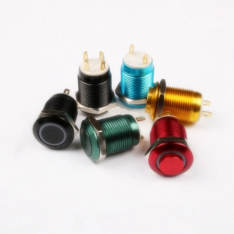 12mm metal button power symbol ring self-reset flat head high head lighted small start switch
12mm metal button power symbol ring self-reset flat head high head lighted small start switch