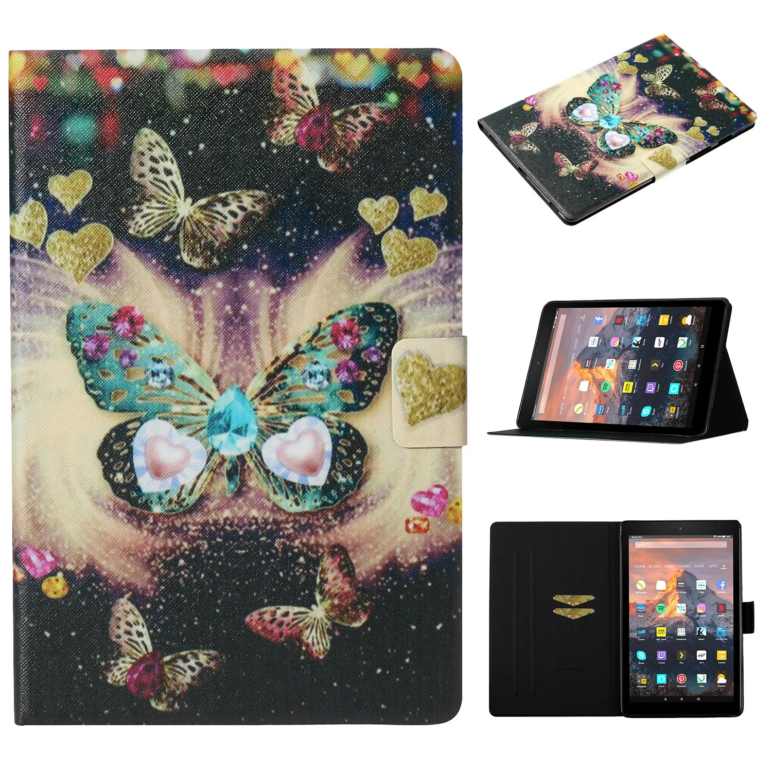 Чехол для Coque Amazon Kindle Paperwhite 6 0 дюймов цветок Сова из искусственной кожи чехол 1 2 3 4