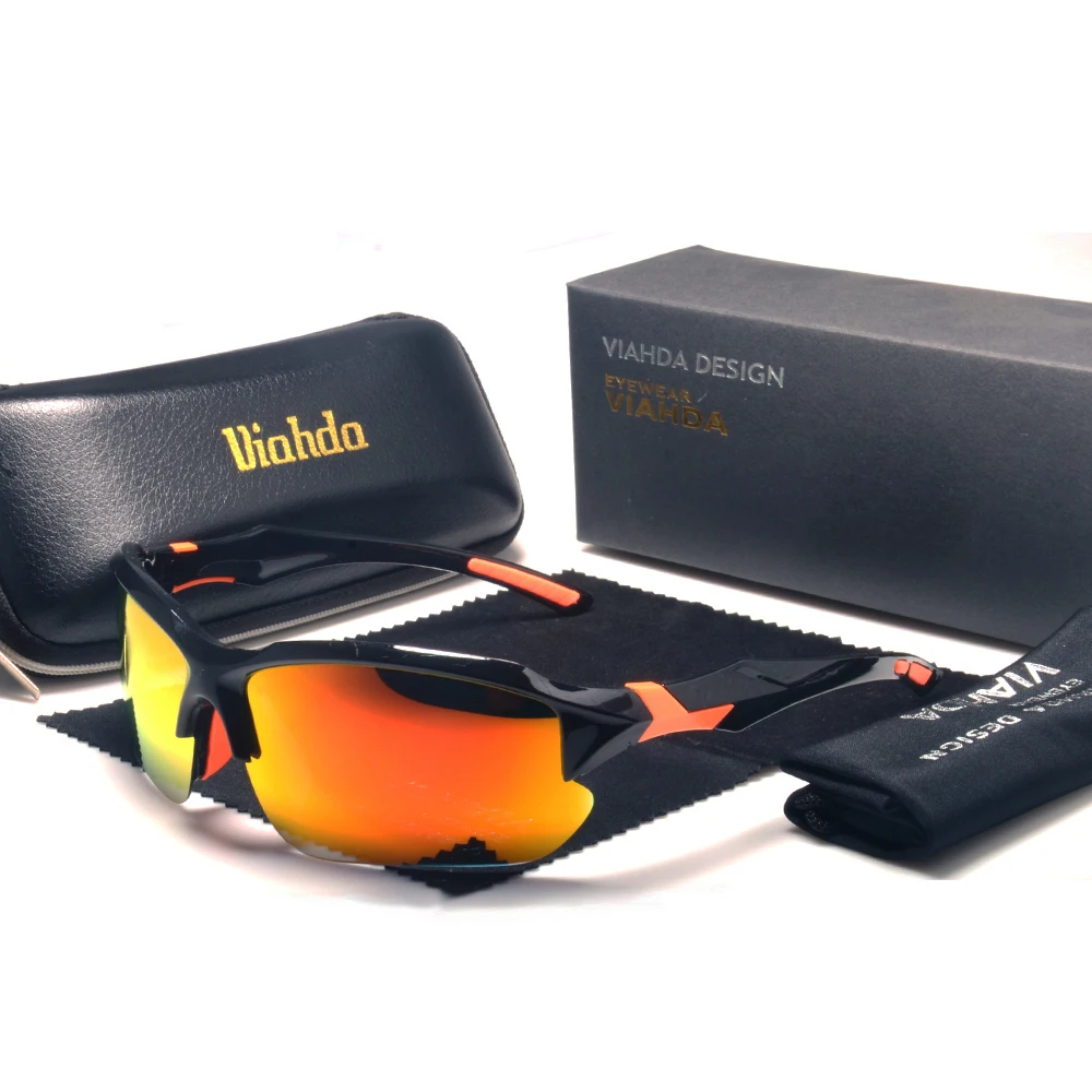 VIAHDA Fashion Polarized Sport Sunglasses sun glasses Goggles UV400 sunglasses for men women Eyewear De Sol
VIAHDA Fashion Polarized Sport Sunglasses sun glasses Goggles UV400 sunglasses for men women Eyewear De Sol