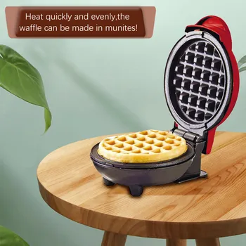 

Mini Electric Waffles Maker 1 minute Bubble Eggs Cake Oven Breakfast Waffle Machine Eggs Cake Oven Electric Mini Waffle Pot