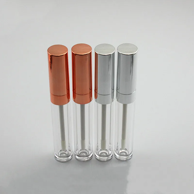 

10/30/50pcs 6ml Empty Lip Gloss Tubes Lip Glaze Brush Wand Makeup Container Lipstick Lip Balm Refillable DIY Lipgloss Bottle