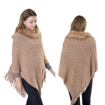 2020 New Chenille Fur O-Neck Knit Women's Shawl Solid Color Plaid Ladies Wrap Tippet Plus Size Loose Poncho And Cape Woman Scarf 
2020 New Chenille Fur O-Neck Knit Women's Shawl Solid Color Plaid Ladies Wrap Tippet Plus Size Loose Poncho And Cape Woman Scarf