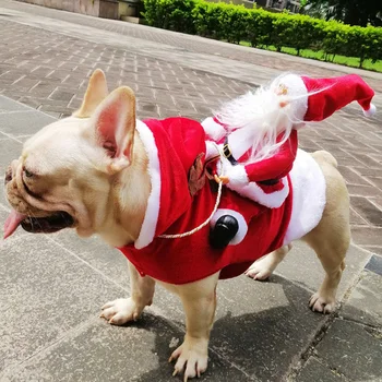 Pet Dog Clothes Funny Christmas Costumes Coat Winter Warm Dog Clothing For Size S To XL Hoodie Puppy Dog Clothes
Pet Dog Clothes Funny Christmas Costumes Coat Winter Warm Dog Clothing For Size S To XL Hoodie Puppy Dog Clothes