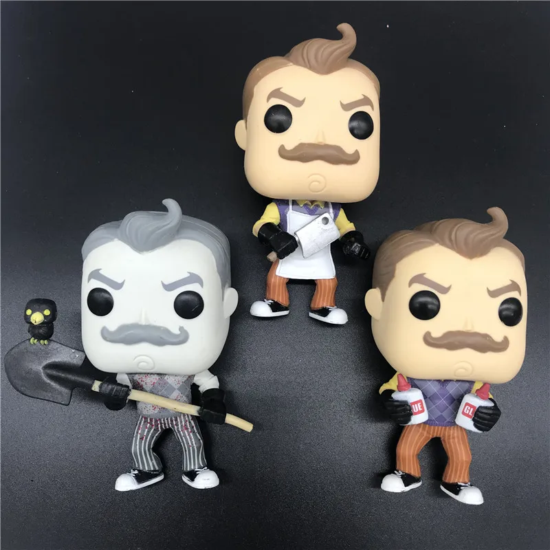 Exclusive Original pops model Toy Games Hello Neighbor With Glue/Apron & Cleaver/Walmart Vinyl Figure Action gifts NO BOX
Exclusive Original pops model Toy Games Hello Neighbor With Glue/Apron & Cleaver/Walmart Vinyl Figure Action gifts NO BOX