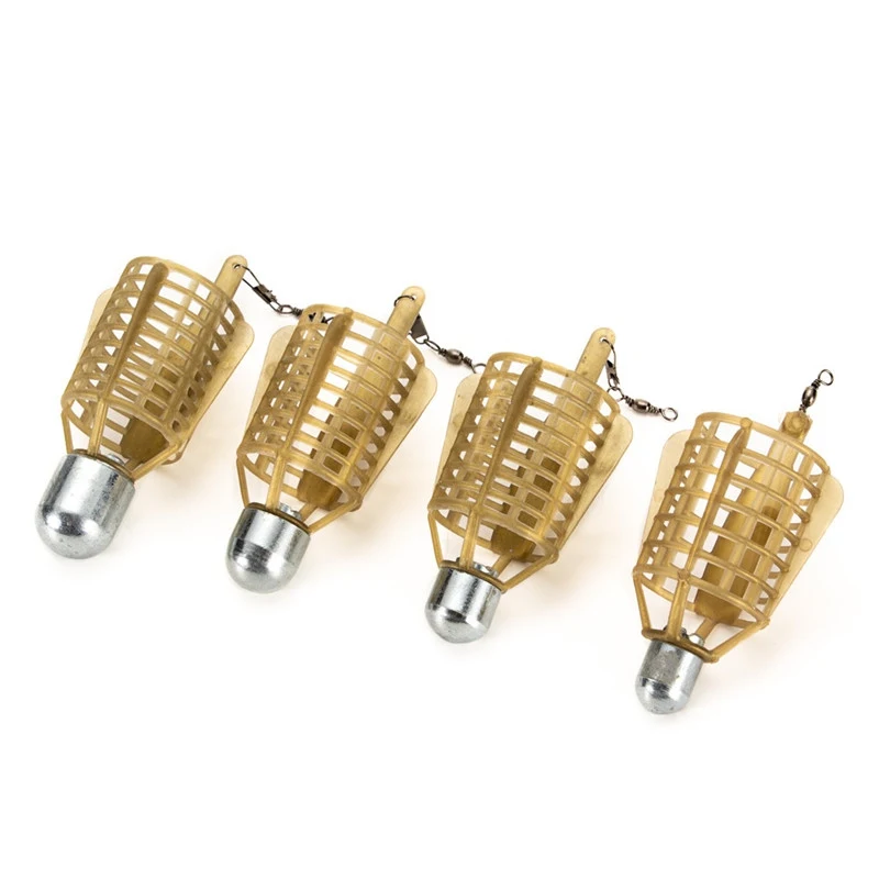 Fishing Bait Cage Fishing Connector Lead Sinker Fishing Feeder Bait Holder Thrower Carp Fishing Tackle Tool Accessories
Fishing Bait Cage Fishing Connector Lead Sinker Fishing Feeder Bait Holder Thrower Carp Fishing Tackle Tool Accessories
