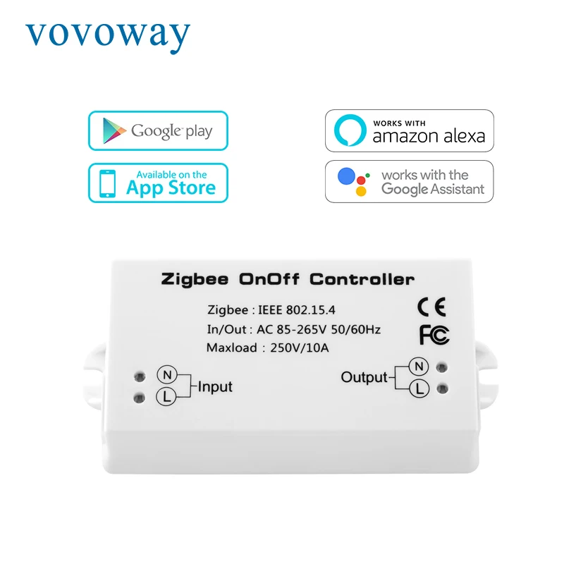 Vovoway Smart switch zigbee switch Mobile APP remote control AV110-250V Smart home application
Vovoway Smart switch zigbee switch Mobile APP remote control AV110-250V Smart home application