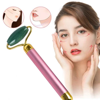 Electric Natural Jade Roller Face Lifting Green Jade Stone Crystal Facial Roller Massager Wrinkle Removal with Box
Electric Natural Jade Roller Face Lifting Green Jade Stone Crystal Facial Roller Massager Wrinkle Removal with Box
