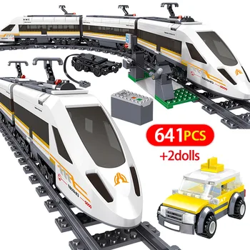 641pcs Revival City High-speed Rail Building Blocks Compatibe Technik Railway Without Electricity Train Bricks Boy Toy
641pcs Revival City High-speed Rail Building Blocks Compatibe Technik Railway Without Electricity Train Bricks Boy Toy
