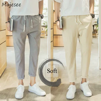 Pants Men Loose Pockets Leisure Ankle-length Drawstring Trendy Pant Mens Large Size Soft Korean High Quality Breathable Trousers
Pants Men Loose Pockets Leisure Ankle-length Drawstring Trendy Pant Mens Large Size Soft Korean High Quality Breathable Trousers