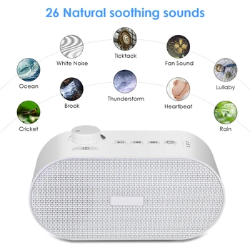 New Portable White Noise Machine Sleep Sound Machine For Sleeping Relaxation Sleep Sound Therapy For Home Office Or Travel
New Portable White Noise Machine Sleep Sound Machine For Sleeping Relaxation Sleep Sound Therapy For Home Office Or Travel