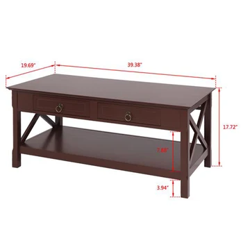 Multi-Functional Coffee Tray Side Table Simple Console Two-Pull Solid Wood Coffee Table With Two Sides Crossed
Multi-Functional Coffee Tray Side Table Simple Console Two-Pull Solid Wood Coffee Table With Two Sides Crossed
