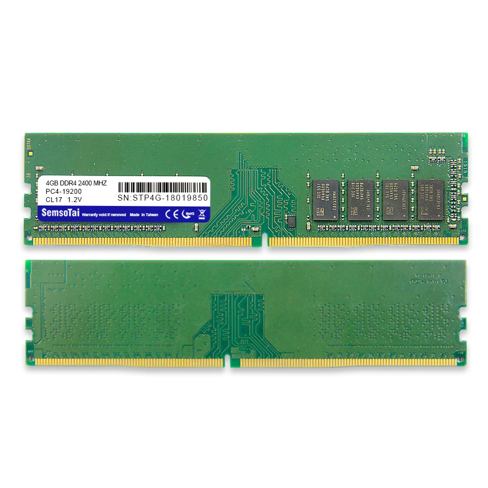 DDR4 4GB 2400MHZ 2666MHZ RAM DDR4 Memory Chip for Desktop PC4-19200/ PC4-21300 long-dimm
DDR4 4GB 2400MHZ 2666MHZ RAM DDR4 Memory Chip for Desktop PC4-19200/ PC4-21300 long-dimm