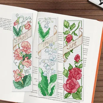 DIY Craft Stich Cross Stitch Bookmark Months Plastic Fabric Needlework Embroidery Crafts Counted Kit
DIY Craft Stich Cross Stitch Bookmark Months Plastic Fabric Needlework Embroidery Crafts Counted Kit