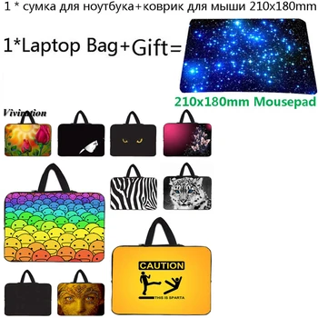 Neoprene Laptop Cover 14 Inch Sleeve 10 13 12 15 17 15.6 17.3 Notebook Bag+Mousepad For Chuwi Lapbook Pro Macbook Air 11.6 Case
Neoprene Laptop Cover 14 Inch Sleeve 10 13 12 15 17 15.6 17.3 Notebook Bag+Mousepad For Chuwi Lapbook Pro Macbook Air 11.6 Case