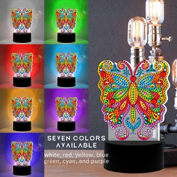 DIY Diamond Painting LED Light DIY Craft Cross Embroidery Christmas Tree Embroidery Eco-friendly Night Lamp Needlework
DIY Diamond Painting LED Light DIY Craft Cross Embroidery Christmas Tree Embroidery Eco-friendly Night Lamp Needlework