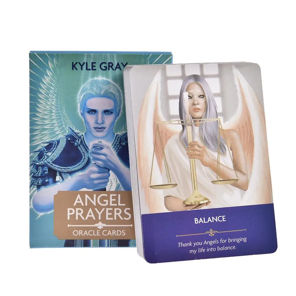 44 Angel Prayers Oracle Cards Tarot Cards Board Games Cards English Playing Card Tarot Deck Cards For Party Entertainment
44 Angel Prayers Oracle Cards Tarot Cards Board Games Cards English Playing Card Tarot Deck Cards For Party Entertainment