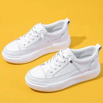 2020 Dames platform sneakers women shoes female Genuine Leather Walking sneakers White flat slip on lace up Vacation shoes
2020 Dames platform sneakers women shoes female Genuine Leather Walking sneakers White flat slip on lace up Vacation shoes