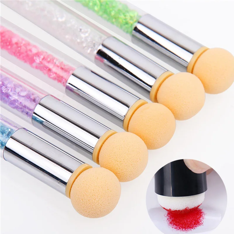 Professional 1Set Dual-ended Sponge Gradient Blooming Pen Dotting Brush Reusable Sponge Head Manicure Nail Art Tool
Professional 1Set Dual-ended Sponge Gradient Blooming Pen Dotting Brush Reusable Sponge Head Manicure Nail Art Tool